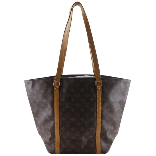 LOUIS VUITTON Tote Bag Monogram canvas Brown Sac shopping