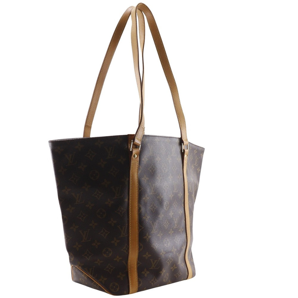  LOUIS VUITTON Tote Bag Monogram canvas Brown Sac shopping