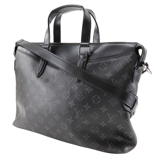 LOUIS VUITTON Business bag M40566 Monogram Eclipse Canvas black 2WAYShoulder Explorer mens