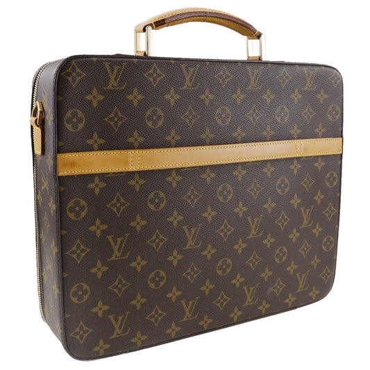 LOUIS VUITTON Business bag Monogram canvas Brown 2WAYShoulder Special order Porto Ordina Tour Savanna mens