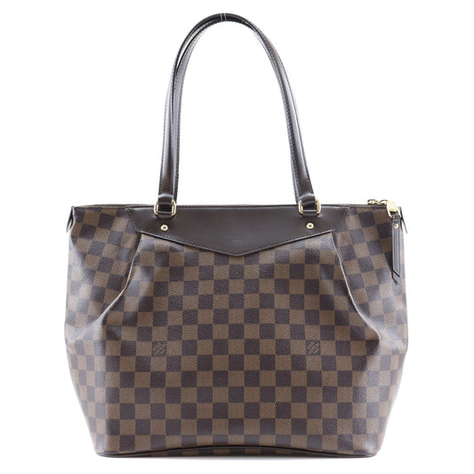LOUIS VUITTON Tote Bag Damier canvas Brown Westminster GM Women