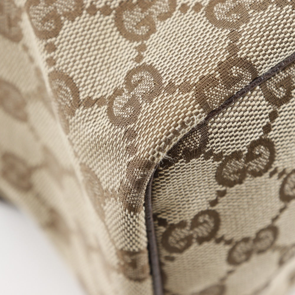 Gucci Vanity GG Canvas Handbag