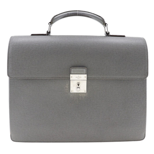 LOUIS VUITTON Business bag Taiga gray Briefcase Neo Robusto 2 mens