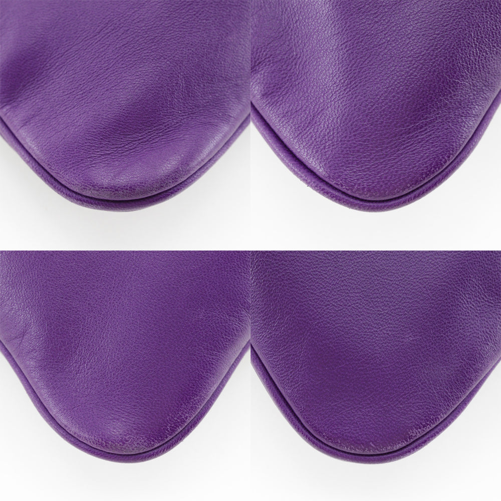 HERMES Shoulder Bag Vaux Swift purple Aline Mini Women
