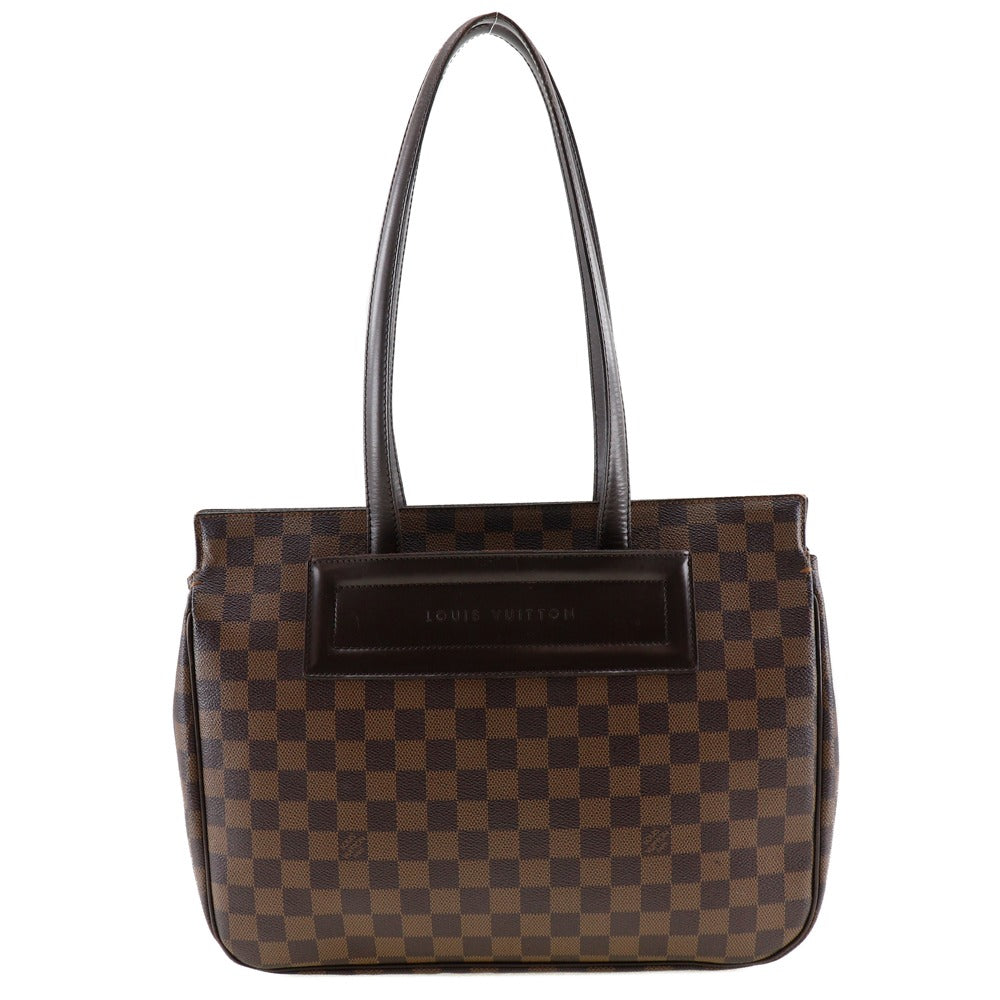 LOUIS VUITTON Tote Bag Damier canvas Brown Parioli PM Women