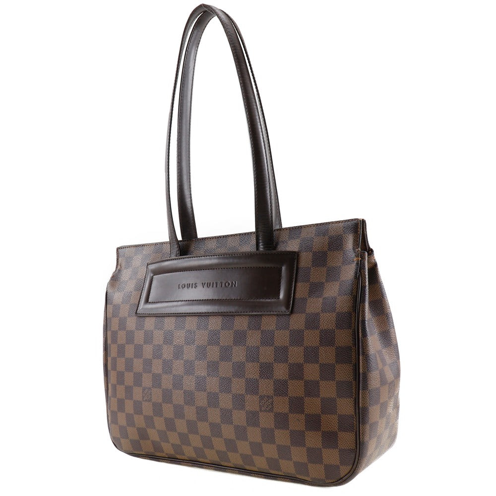 LOUIS VUITTON Tote Bag Damier canvas Brown Parioli PM Women