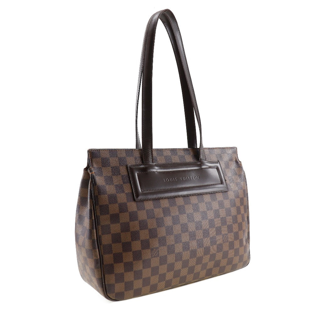 LOUIS VUITTON Tote Bag Damier canvas Brown Parioli PM Women