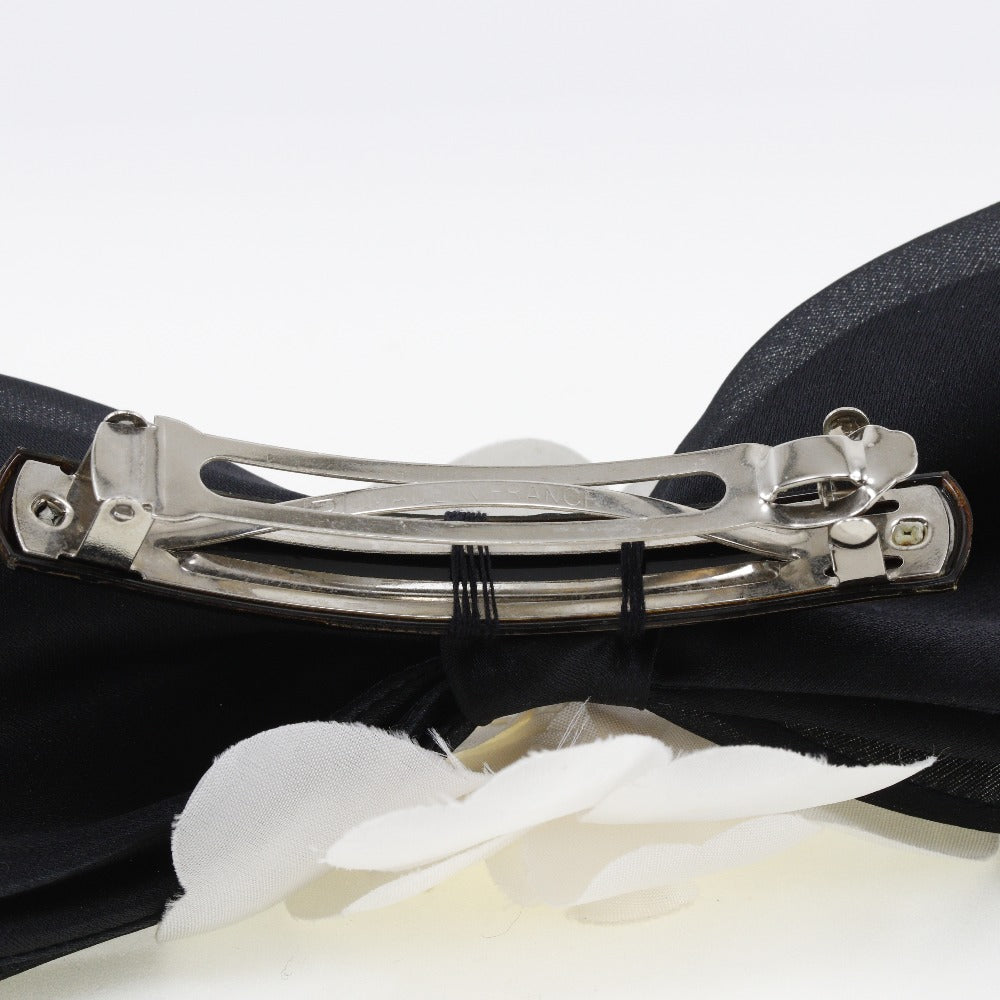 Chanel Camellia Ribbon Barrette Satin Textile Classic Flap Tote