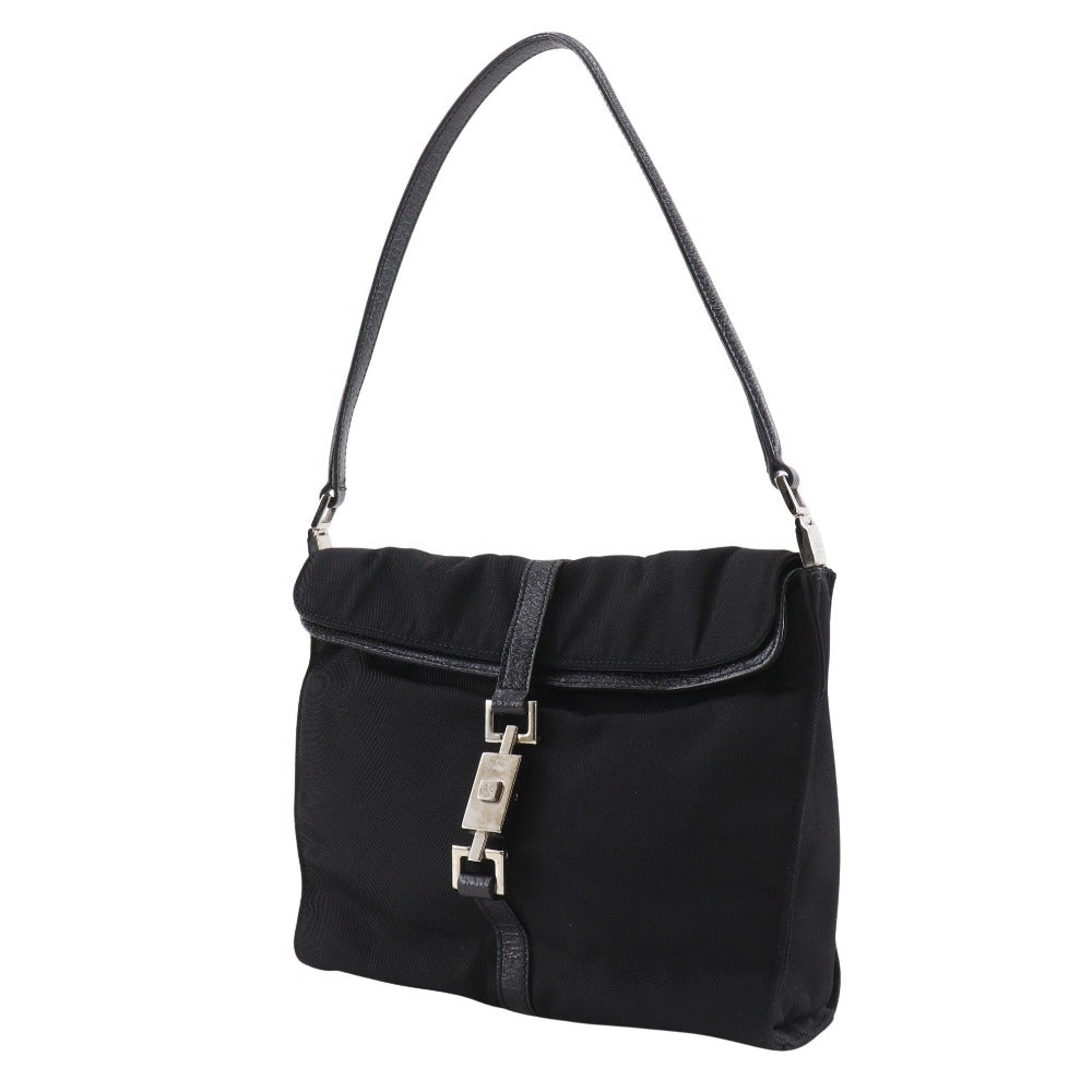Gucci Jackie Nylon Canvas Shoulder Bag