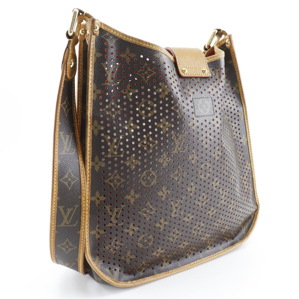 LOUIS VUITTON Shoulder Bag Monogram Perfo Brown / orange Musette Women
