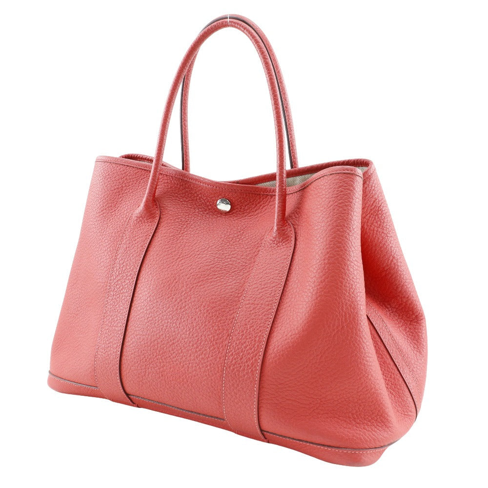 HERMES Tote Bag Negonda Red Garden party PM Women