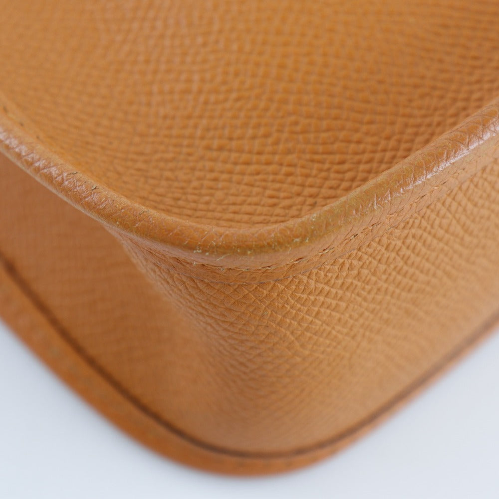HERMES Shoulder Bag Epsom Orange Vespa TPM Women