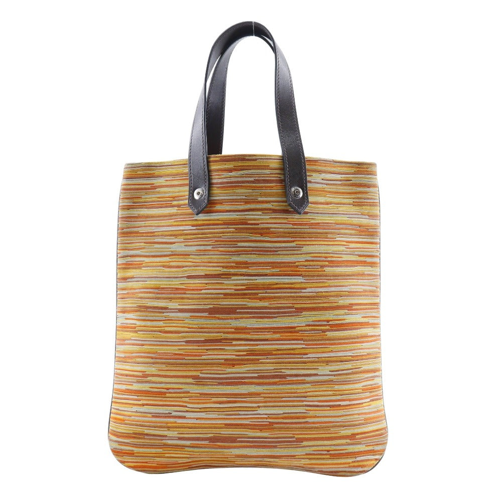 HERMES Handbag Vibrato Orange Tote Bag Amedaba PM Women