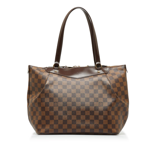 LOUIS VUITTON Damier Ebene Westminster GM Shoulder Bag
