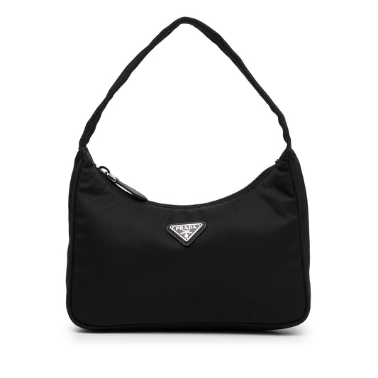 Prada Tessuto Re-Edition Black Nylon Luxury Handbag