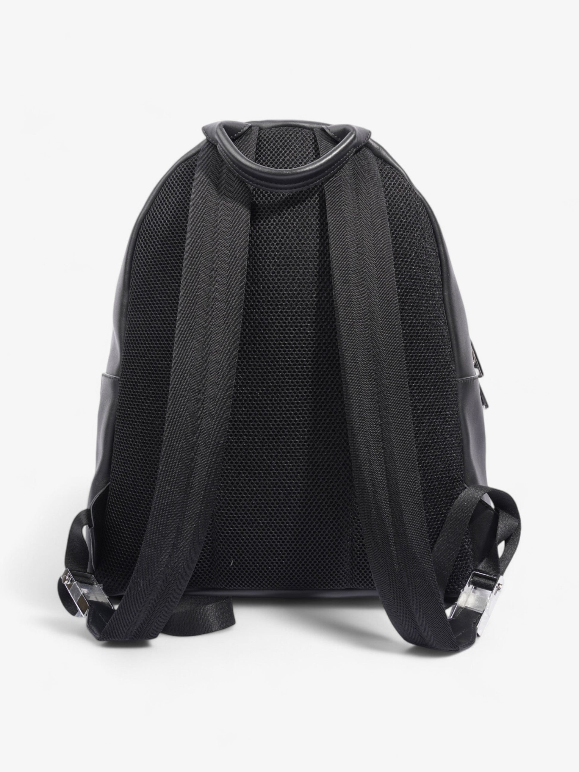 Fendi Carlito Karl Lagerfeld Backpack Black Leather