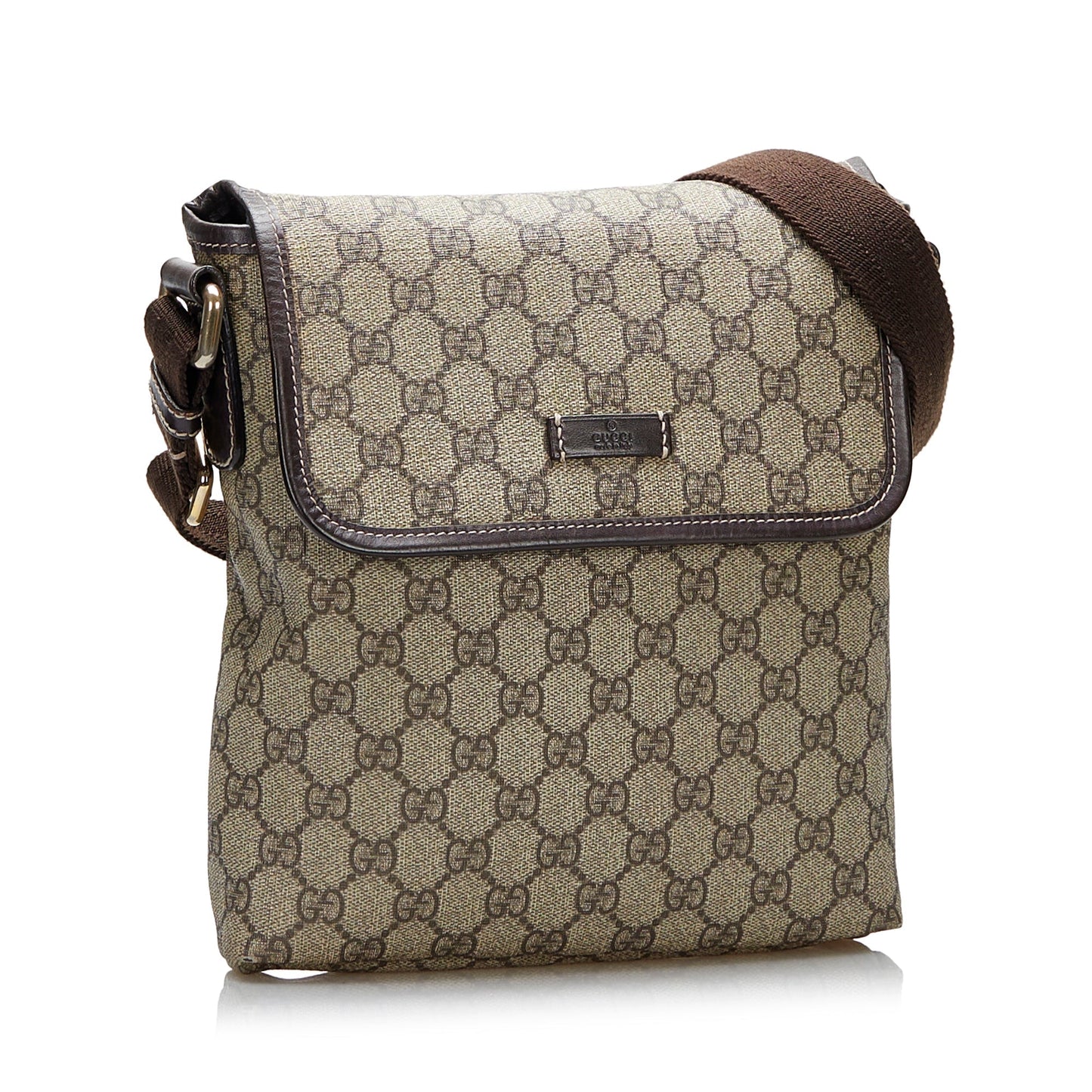 Gucci GG Supreme Leather Canvas Crossbody Style 2