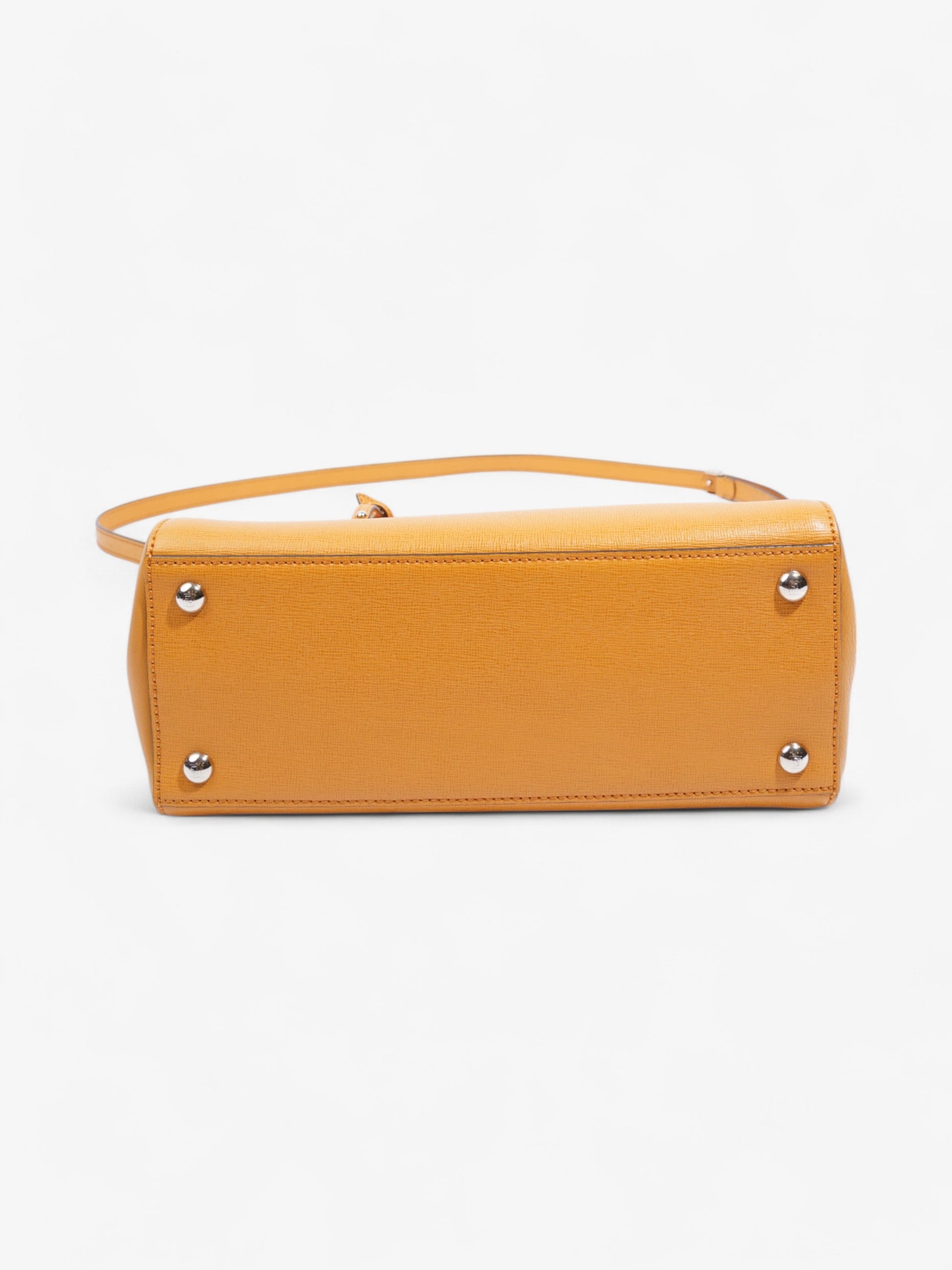 Fendi 2Jours Orange Leather