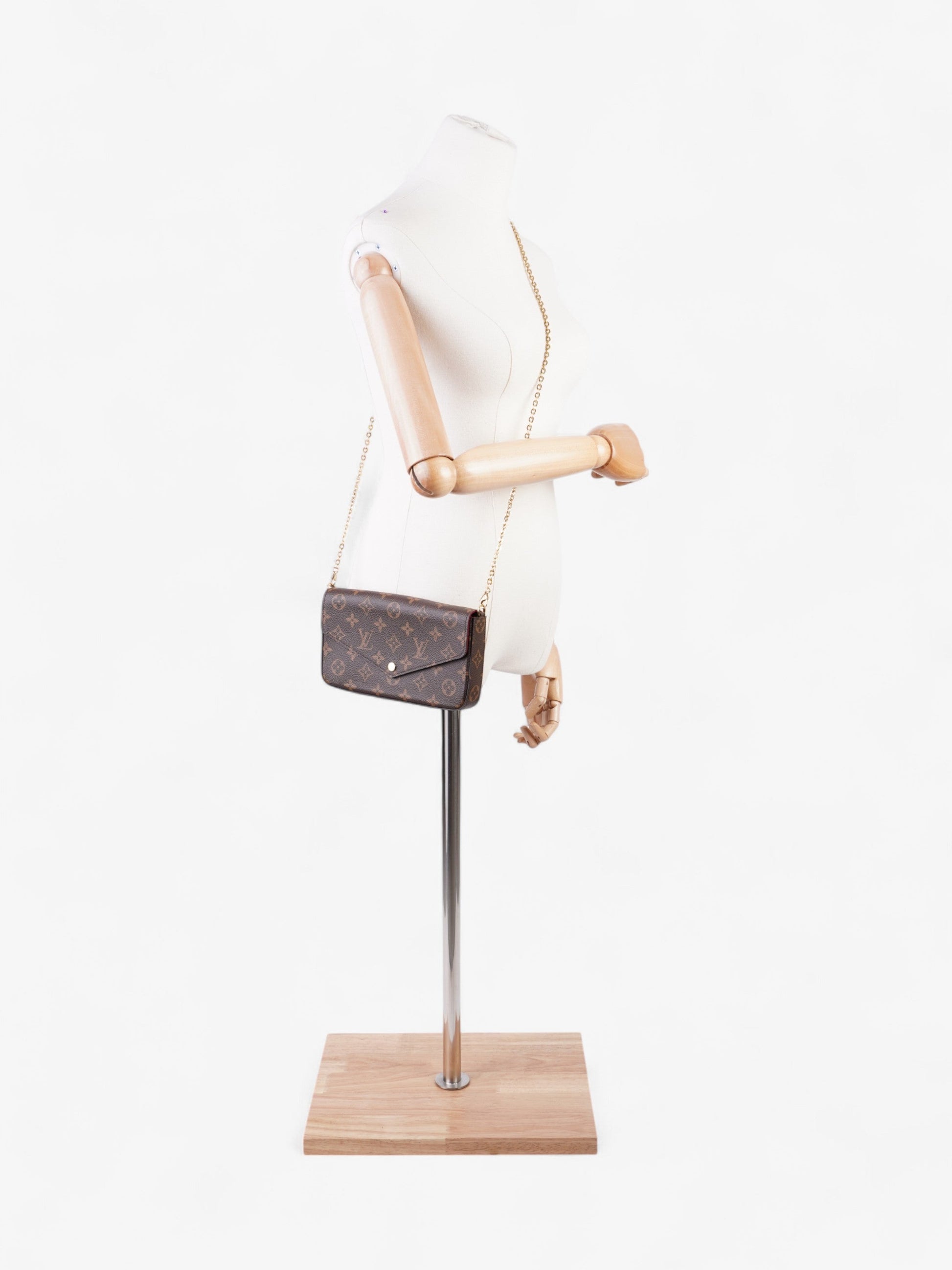 Louis Vuitton Pochette Felicie Monogram Coated Canvas