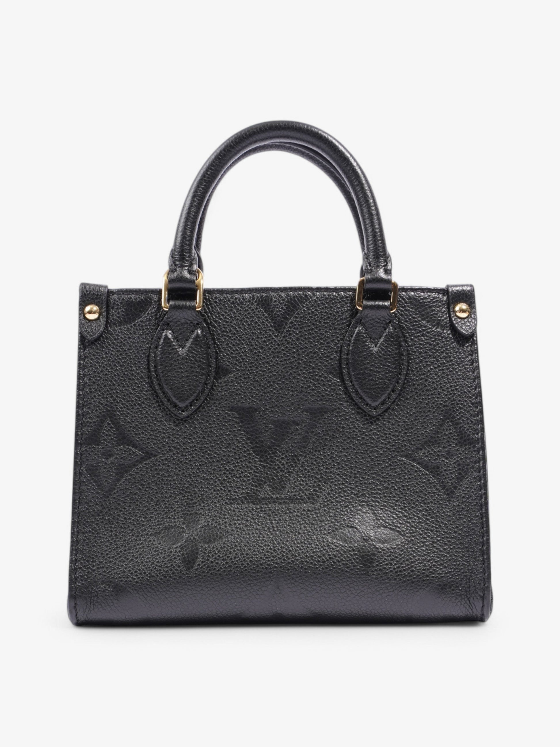 Louis Vuitton OnTheGo Black Empreinte Leather BB