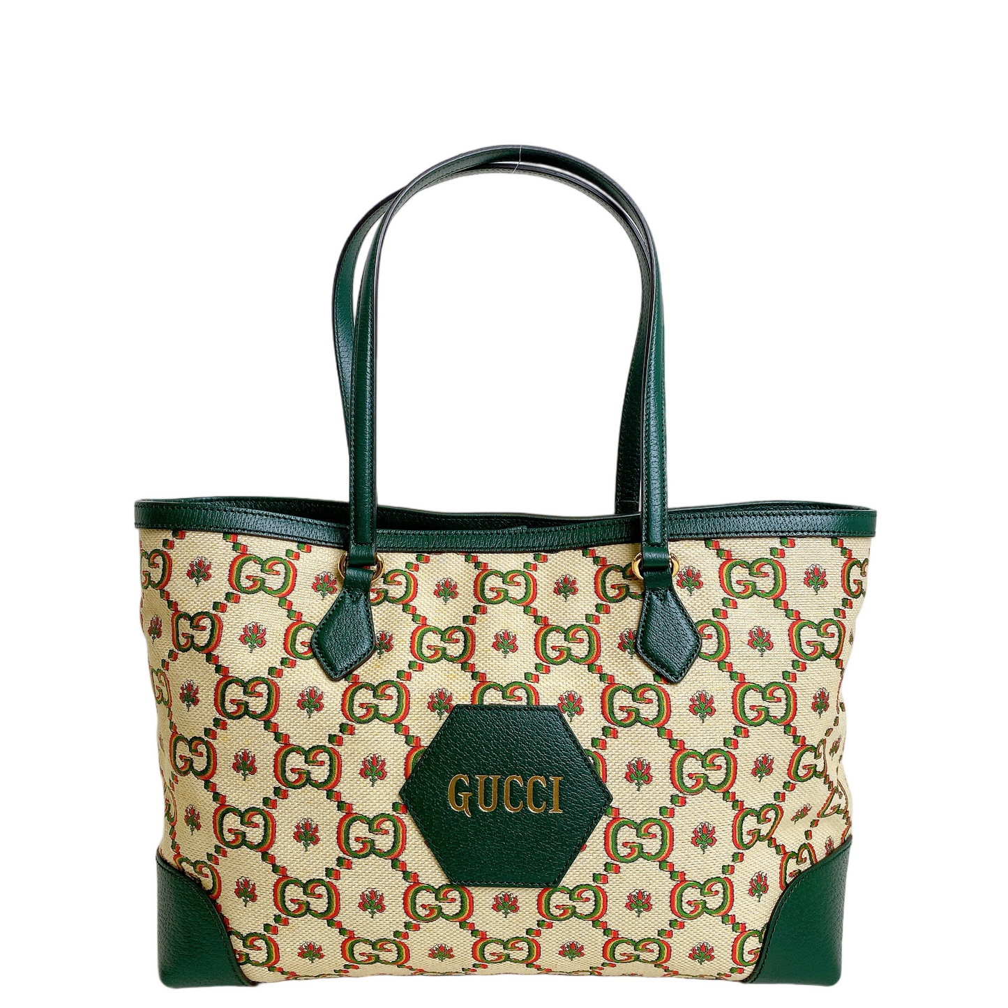 Gucci Lou Canvas Tote