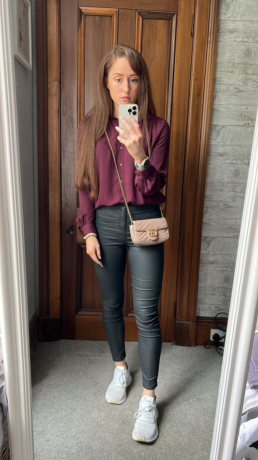 Gucci Chain Leather Shoulder Bag