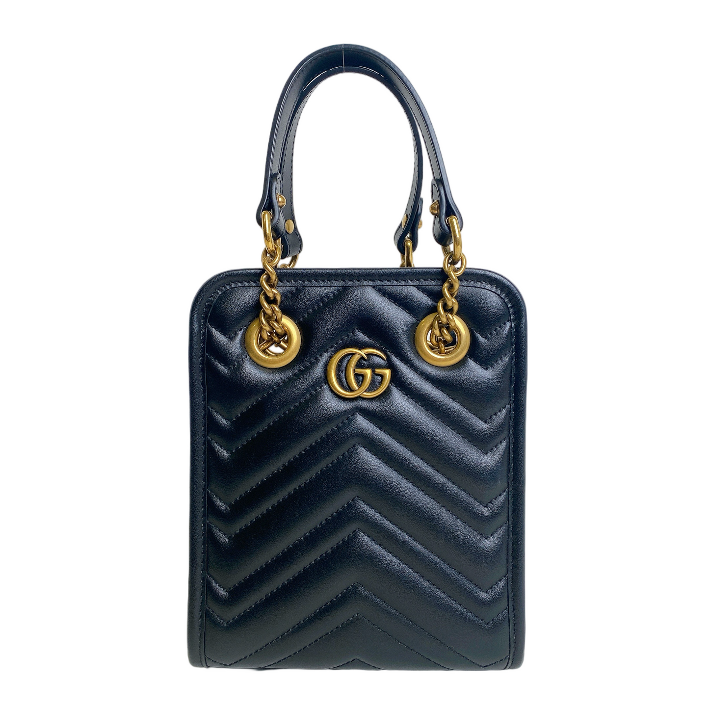 Gucci Lou Leather Mini Tote