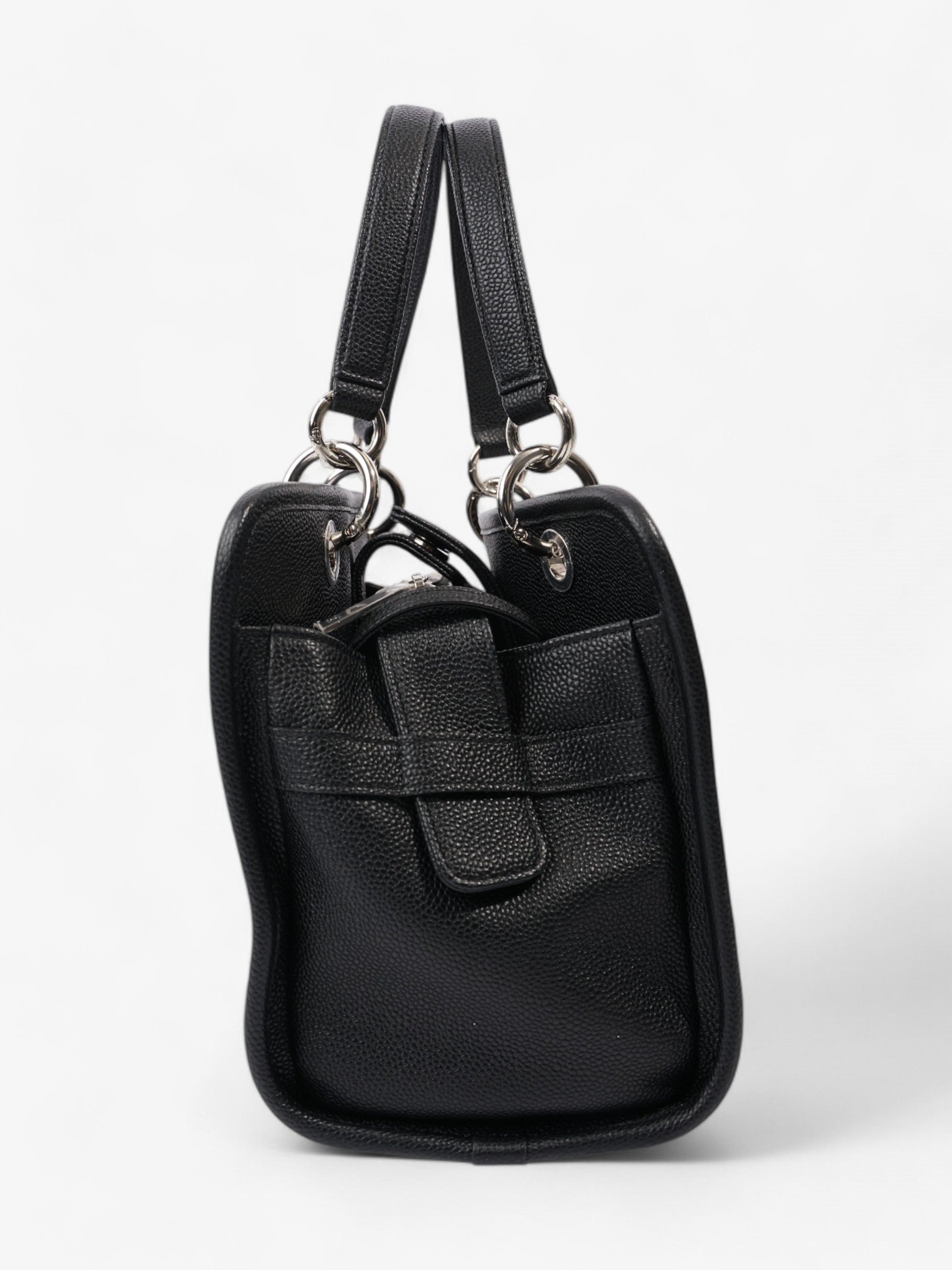 Chanel Shopping Tote Black Caviar Leather
