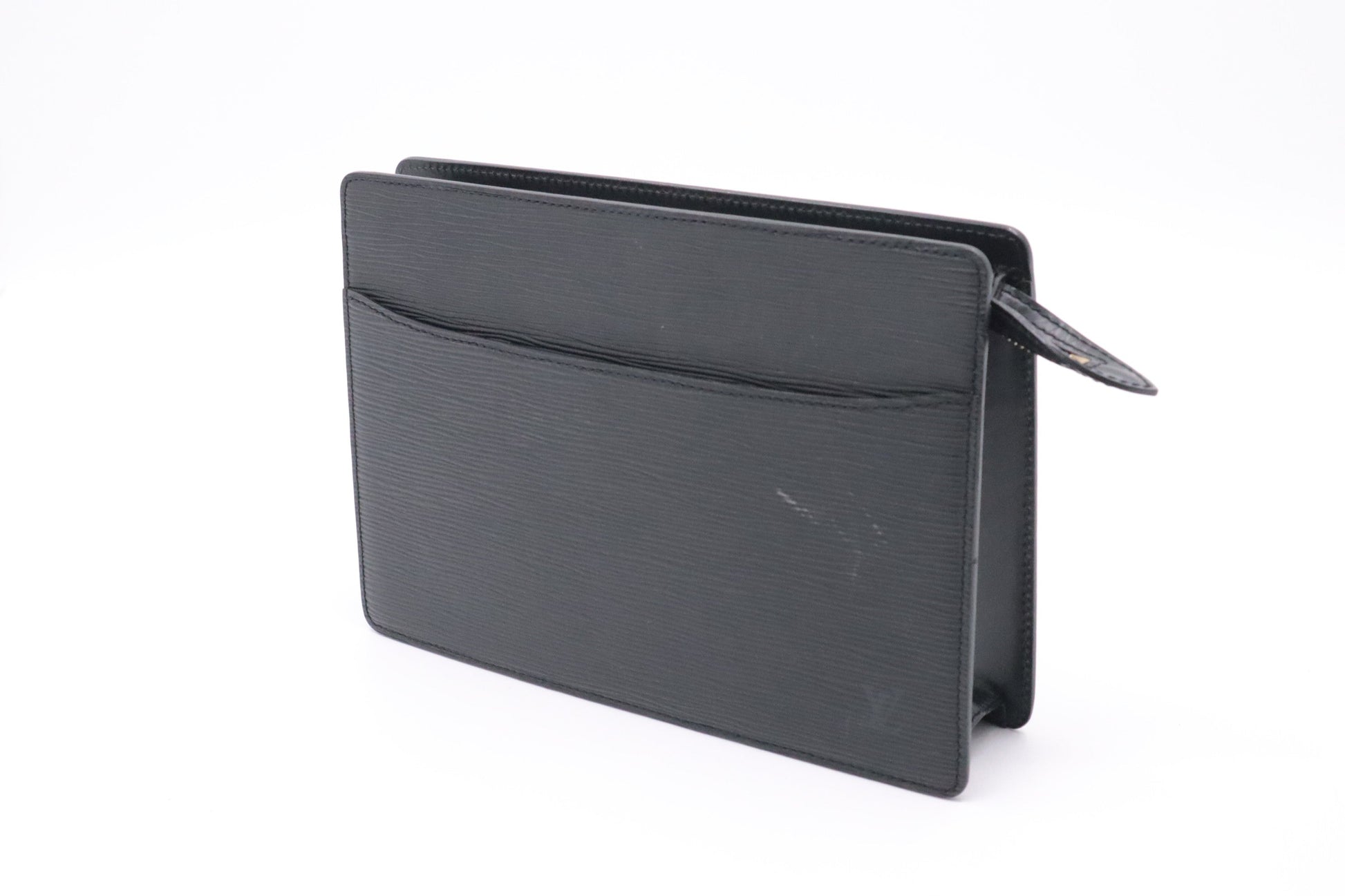Louis Vuitton Pochette Homme in Black Epi Leather