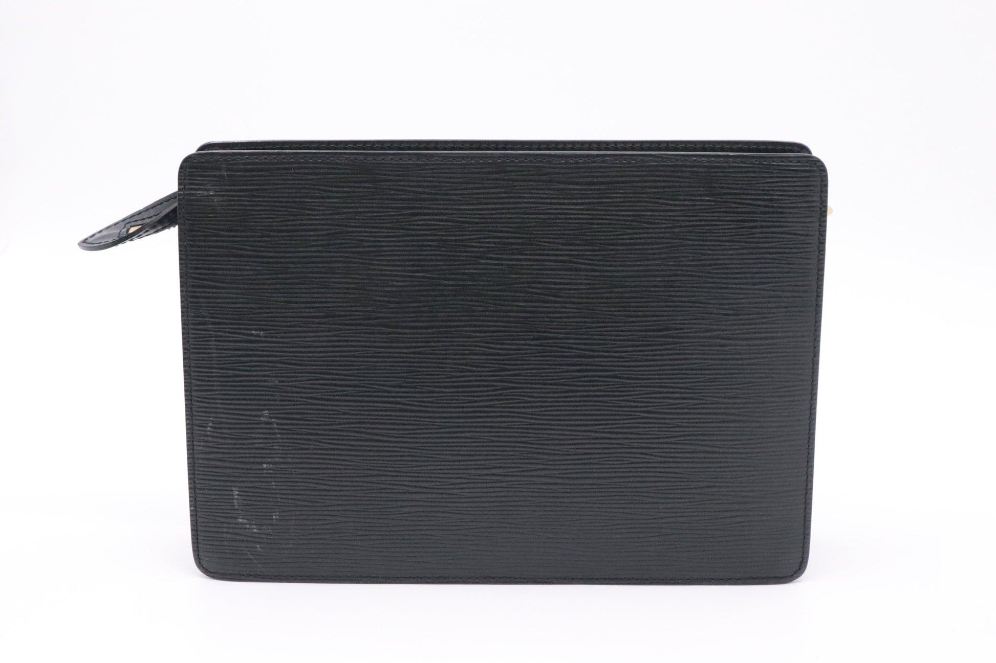 Louis Vuitton Pochette Homme in Black Epi Leather