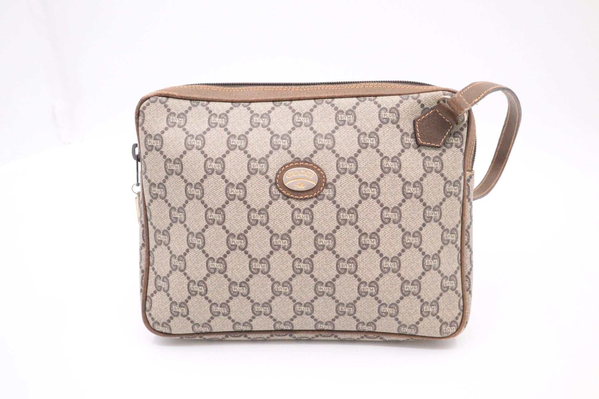 Gucci Clutch Bag in GG Plus Supreme Canvas