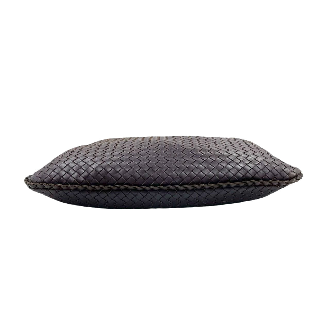 Bottega Veneta Hobo Bag Large Dark Brown Lambskin leather