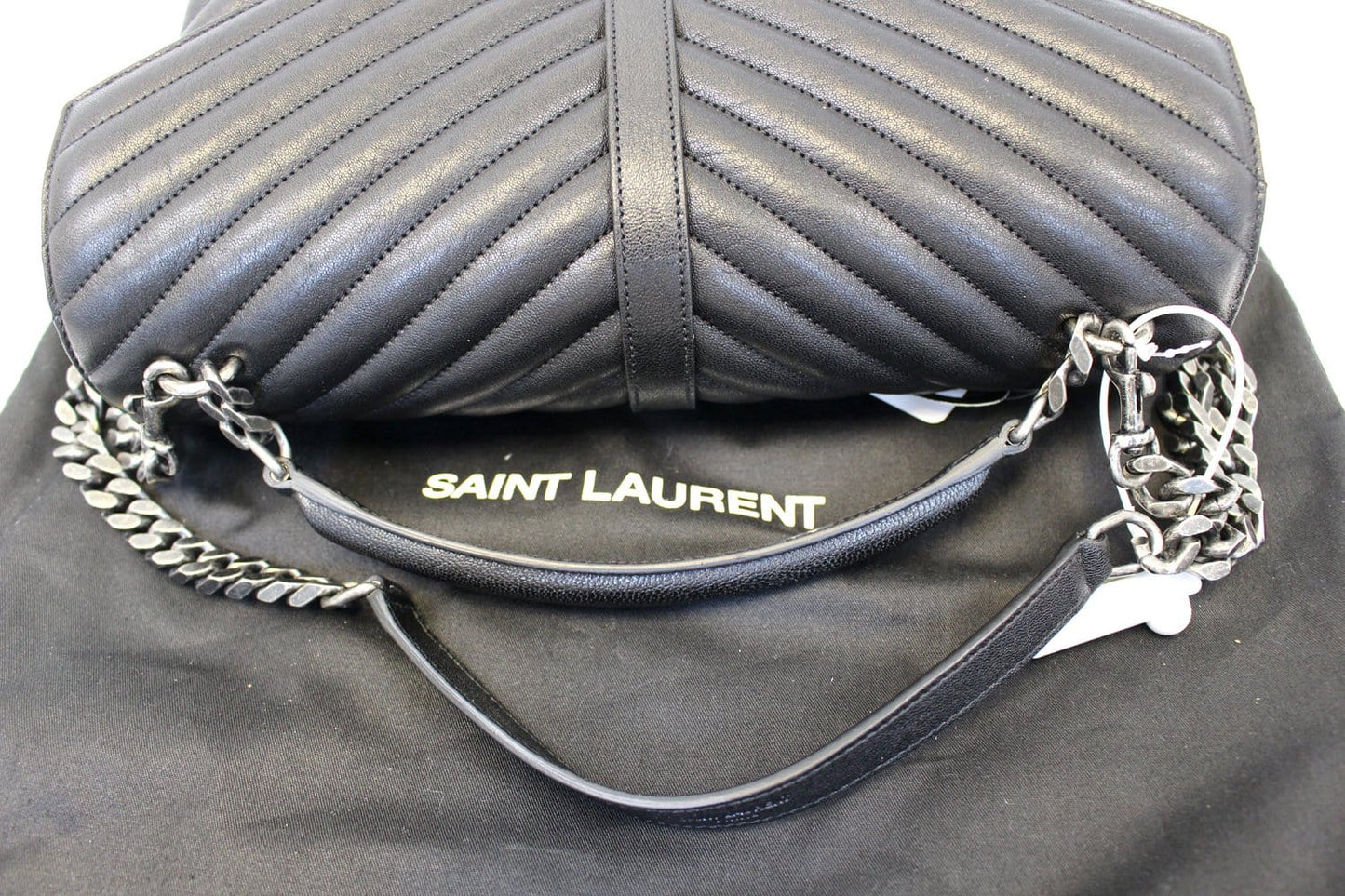 Saint Laurent Large Monogram Envelope Chain Shoulder Bag