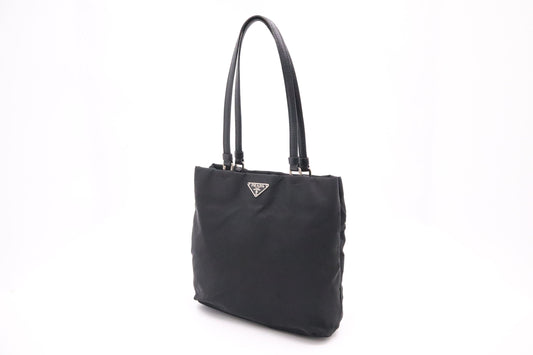 Prada Shoulder Bag in Black Nylon
