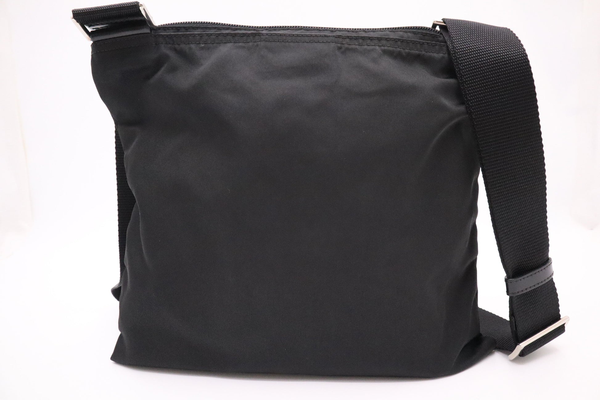 Prada Square Crossbody in Black Nylon - Style 3