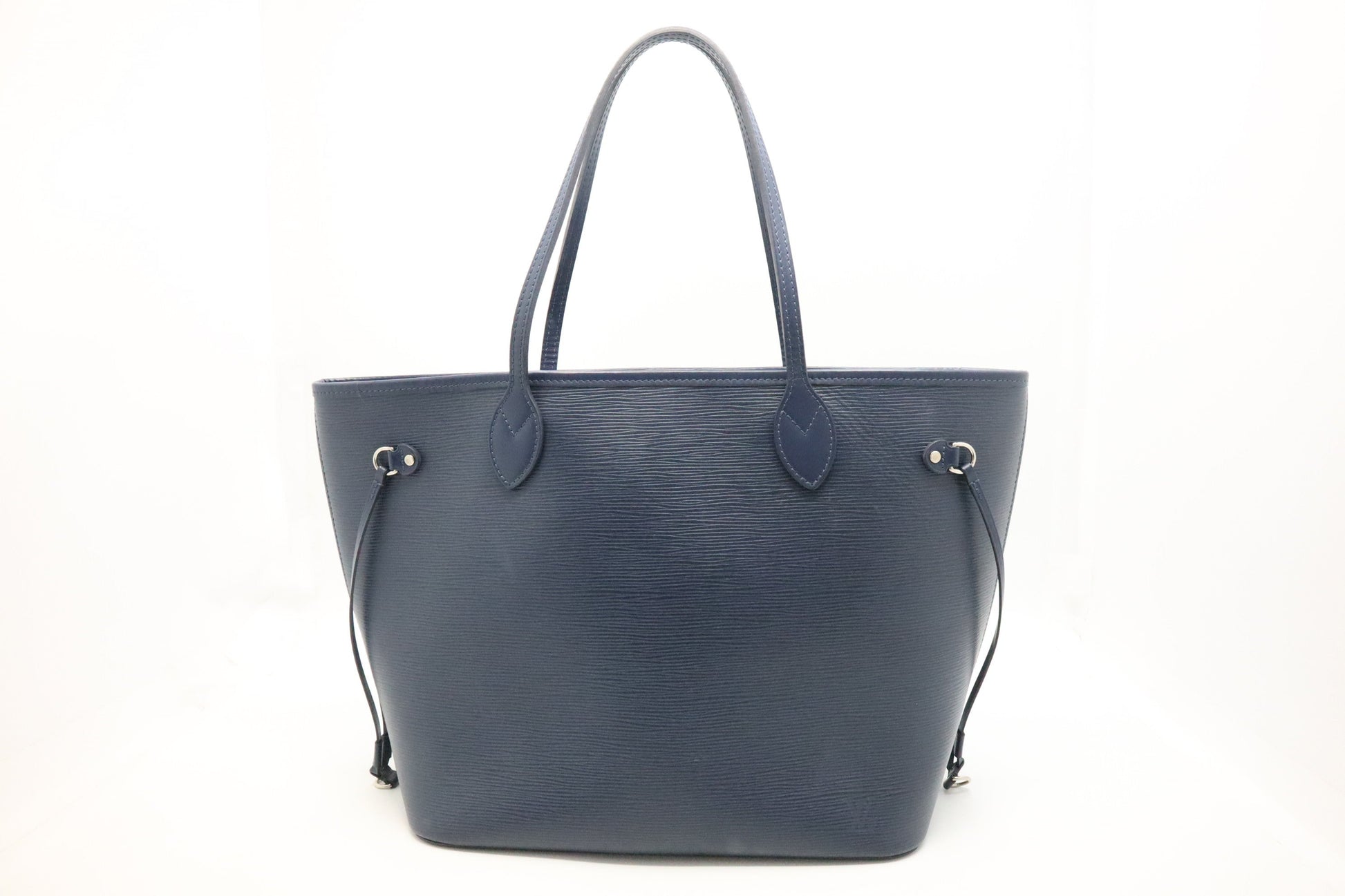 Louis Vuitton Neverfull MM in Navy Blue Epi Leather