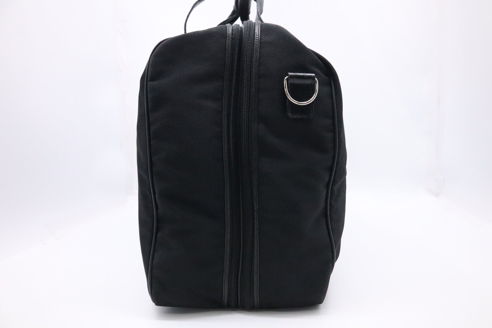 Gucci Boston Bag in Black Canvas
