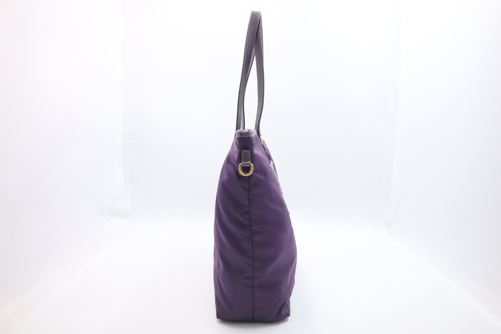 Prada Tote Bag in Purple Nylon