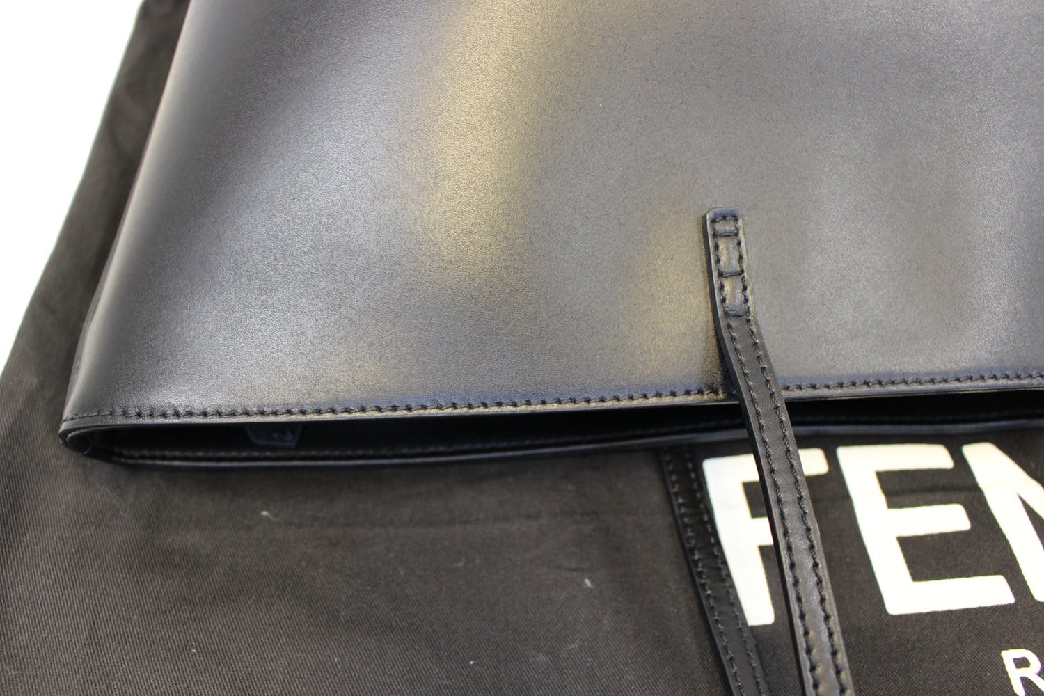 FENDI Zucca Black Burgundy Monogram Canvas Hobo Bag