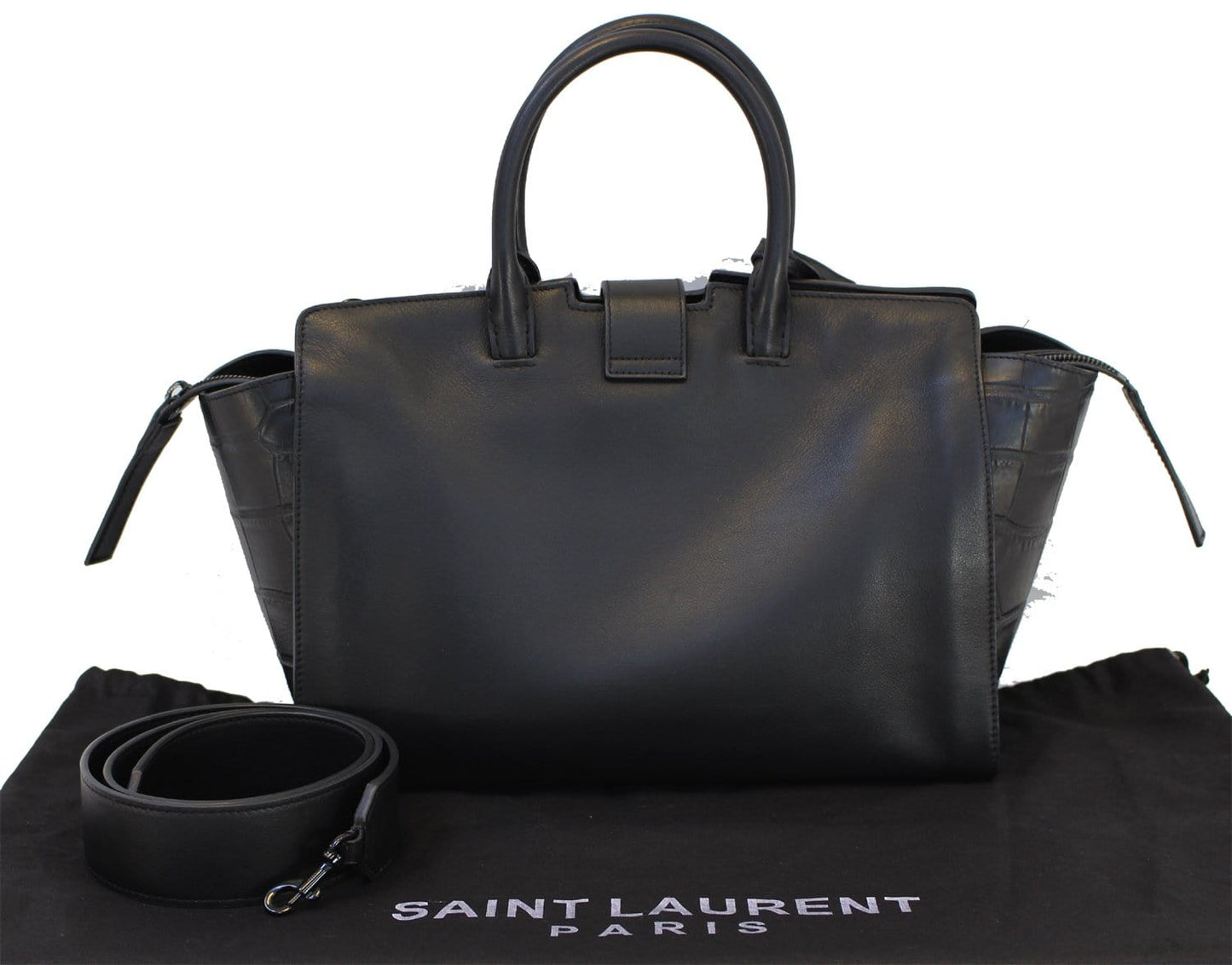 SAINT LAURENT YSL Paris Downtown 2WAY Cabas Bag