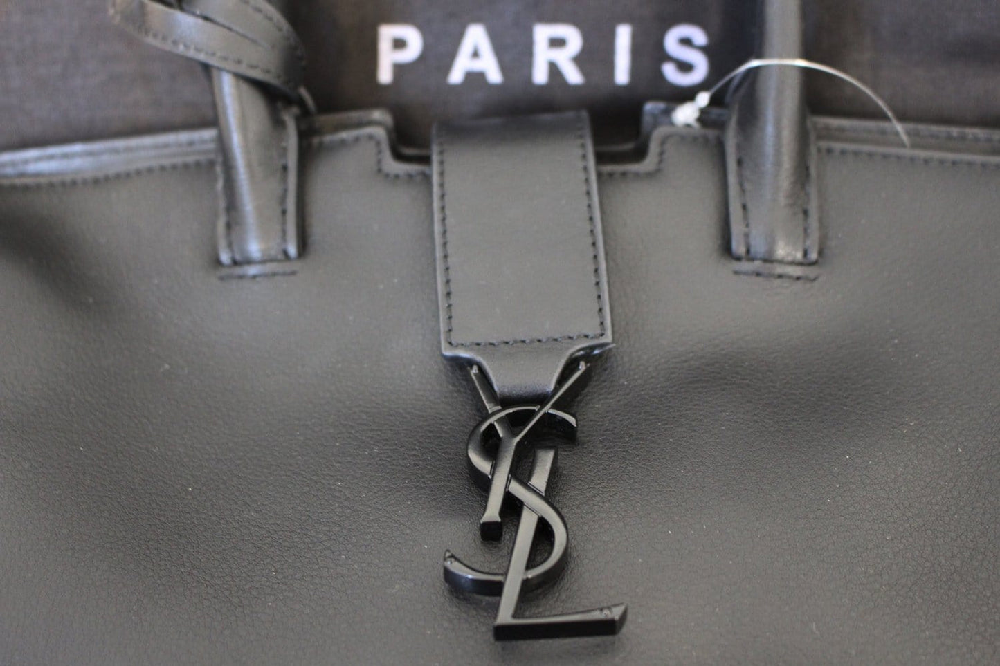 SAINT LAURENT YSL Paris Downtown 2WAY Cabas Bag
