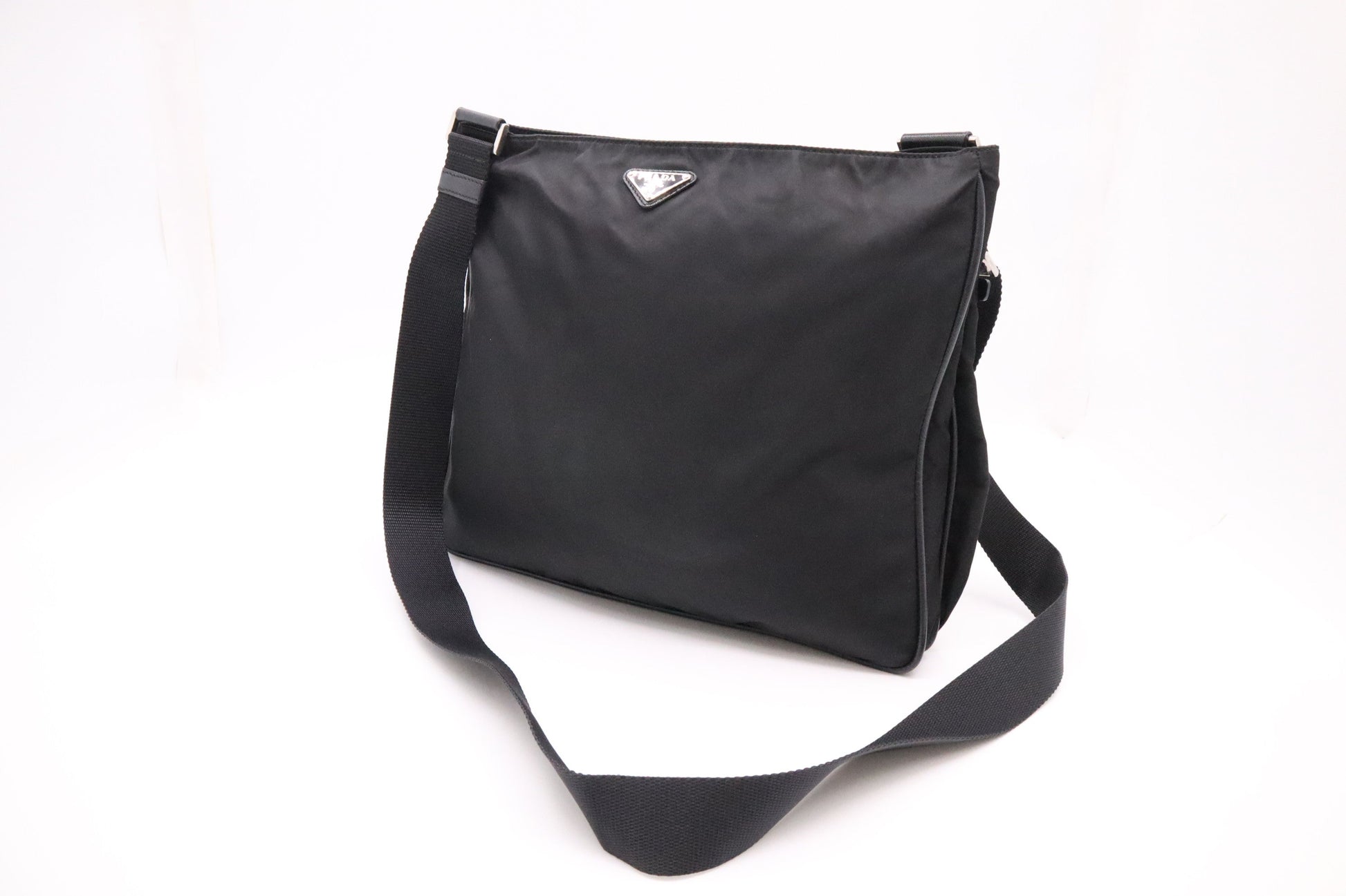 Prada Crossbody Bag in Black Nylon
