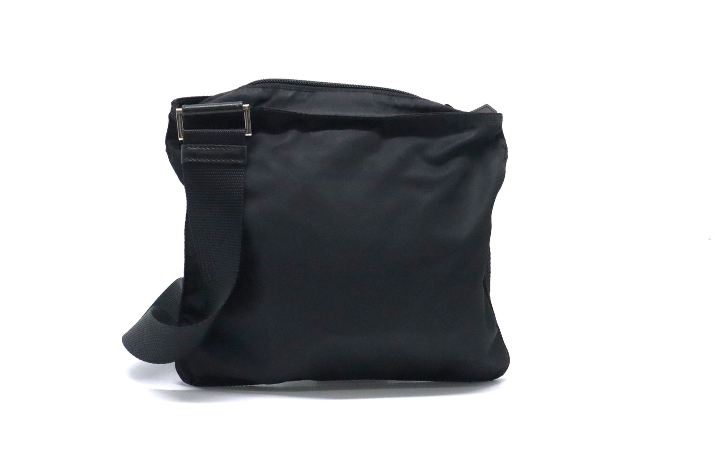 Prada Square Crossbody in Black Nylon - Style 2