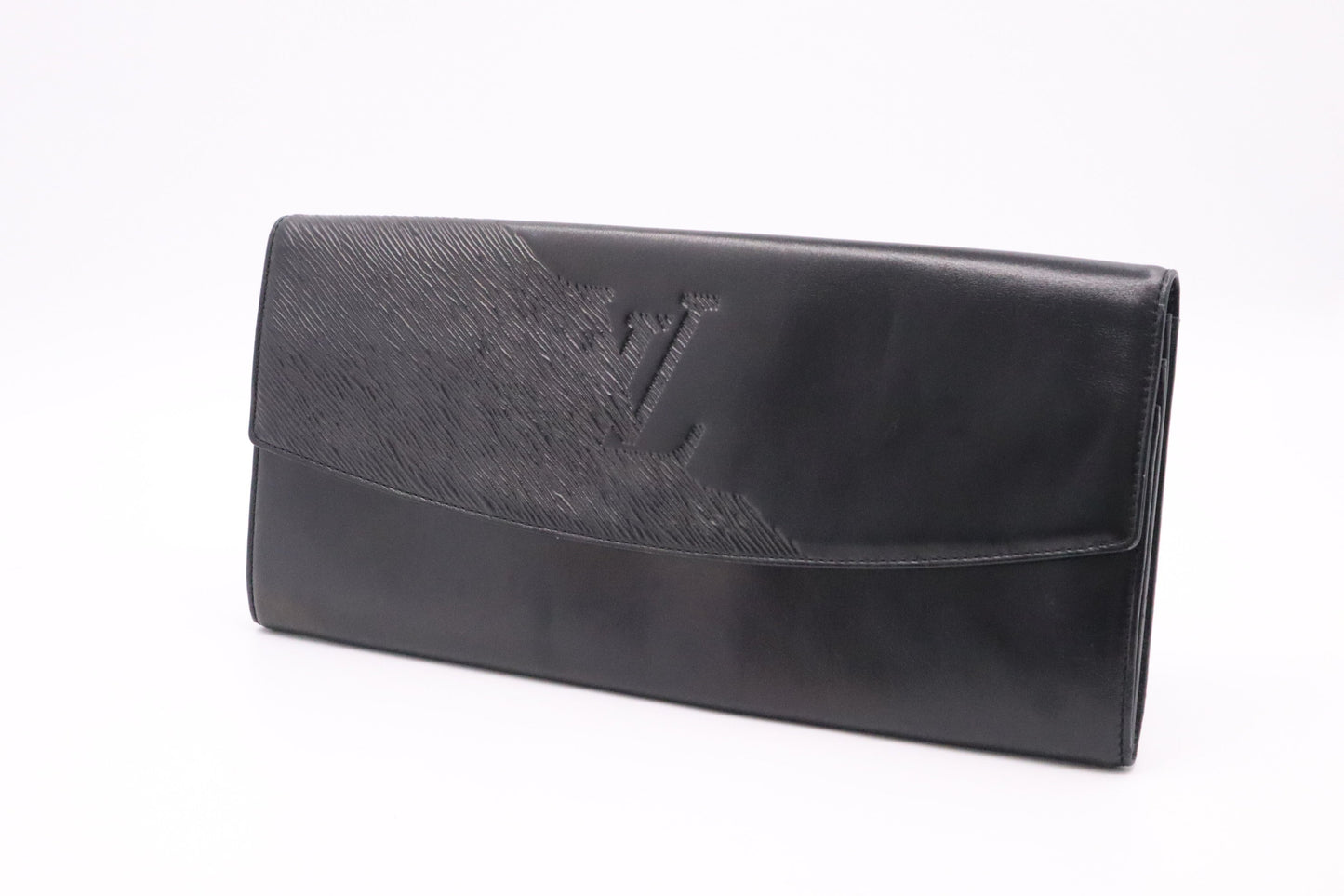 Louis Vuitton Mycenes Pouch in Black Leather