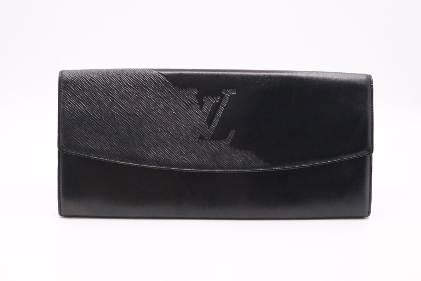 Louis Vuitton Mycenes Pouch in Black Leather
