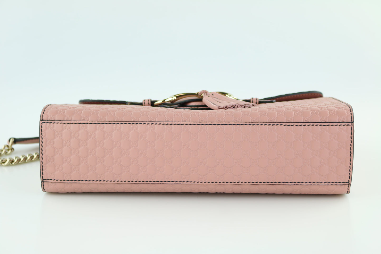 Gucci Guccissima Pink Chain Shoulder Bag