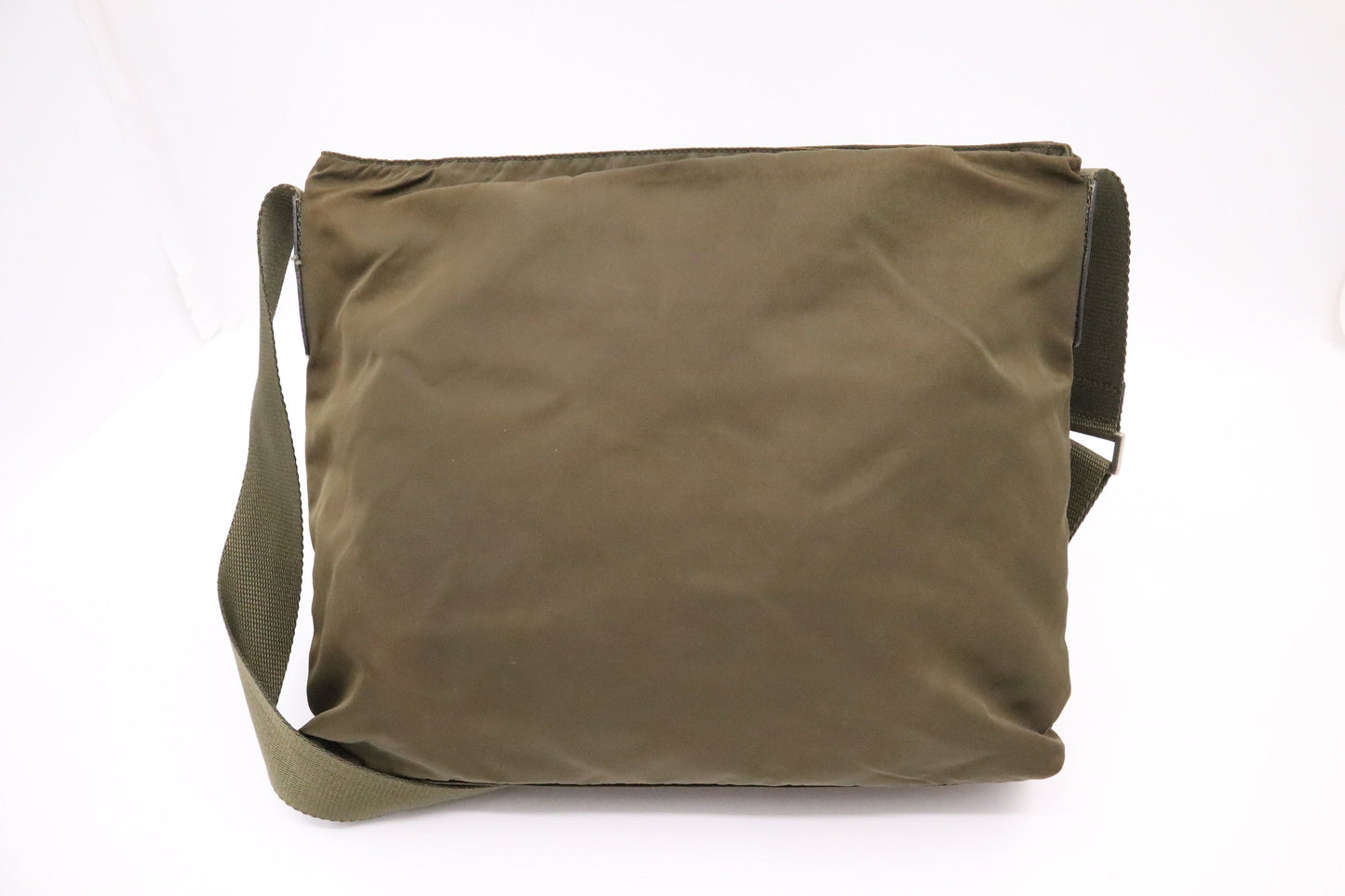 Prada Shoulder Bag in Green Nylon