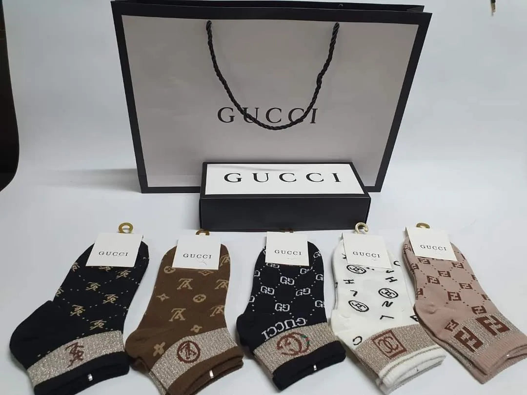 Louis Vuitton, Gucci, Chanel, Fendi, Yves Saint Laurent Socks Crossbody