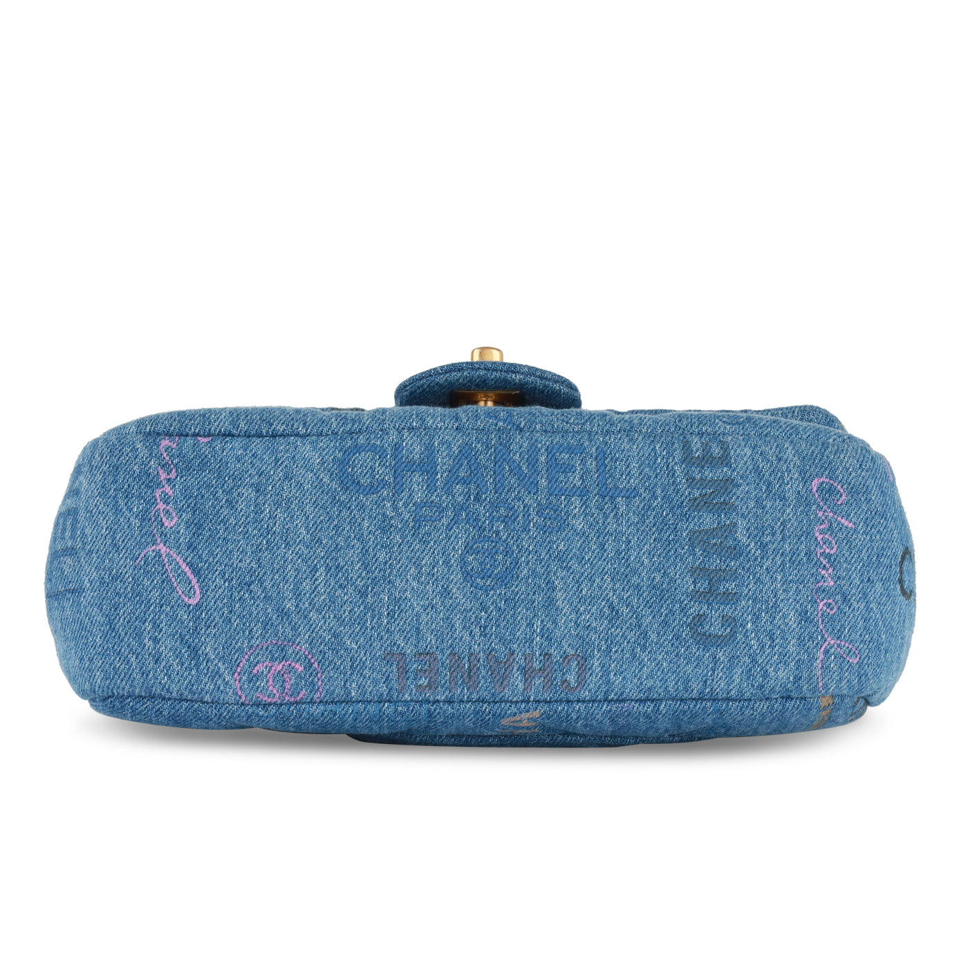 Chanel Small Flap Bag - Denim Logo