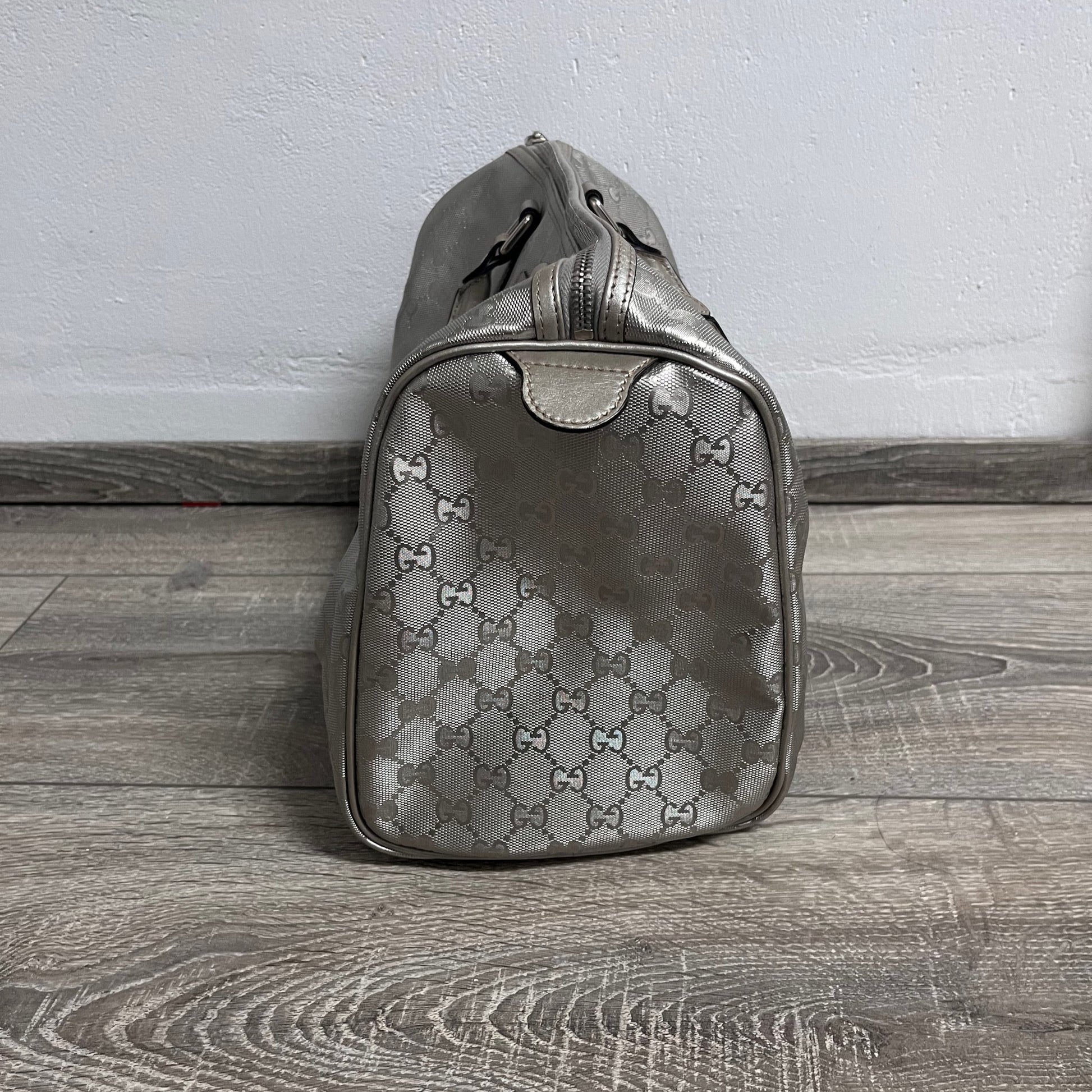 Gucci Joy Boston Bag Silver